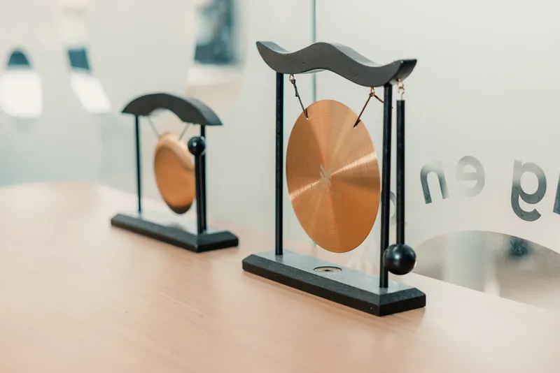 Gongs for the small wins